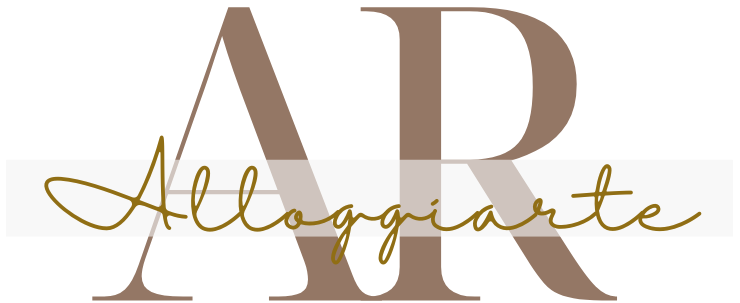 AlloggiArte.com - Logo wide