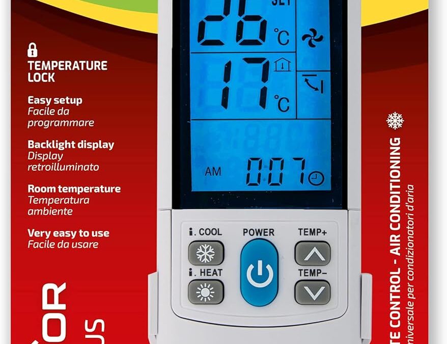 Telecomando universale per climatizzatori Superior AirCo PLUS: Il Must-Have per Host di Affitti Brevi e B&B (Guida & Dove Acquistarlo)